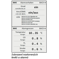 HV Mobilní monitoring baterií M2 se sondou