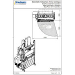 BP53 lis na papír nebo folii vázání drátem, QuickDoor