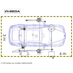 Recyklační stanice SEDA E-Car Hybrid 51140