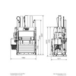 BP53 lis na papír nebo folii vázání páskou, QuickDoor