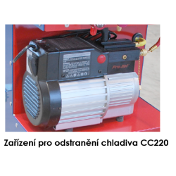 Odsávání klimatizace R1234yf/R134a/vozík/váha