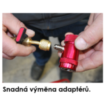 Odsávání klimatizace R1234yf/R134a/vozík/váha