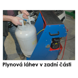 Odsávání klimatizace R1234yf/R134a/vozík/váha