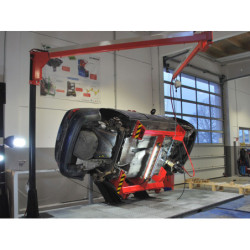 SEDA MDS 2 platforma s TiltLift TL-2 a Dismantling Swingarm