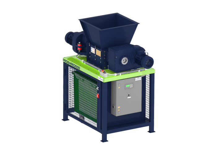 2 2x5,5 kW hriadeľ