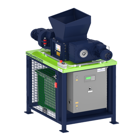 2 hřídelový drtič 2x3,0 kW