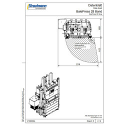 BP28 BalePress 28 strap V1590004