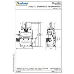 BP18 BalePress 18 Band V1580002