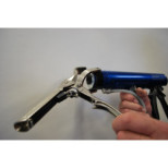 Suction of silencer oil