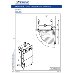 BP4 lis na papír a folii vázání páskou