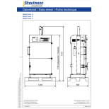 BP4 lis na papír a folii vázání páskou