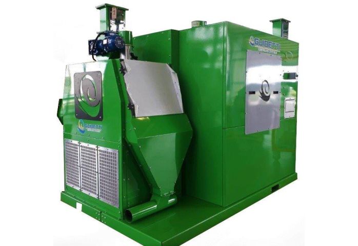 Separátor s turbínou 57kW 800-900kg / h