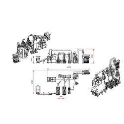 Linka pro zpracování a separaci