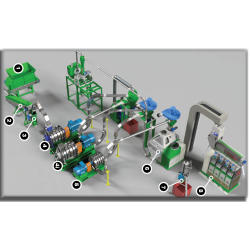 Linka pro zpracování a separaci