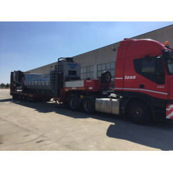 Nůžky na balíky 550 tun (5 m korba) s dieselovým mot. a dál. ovl.