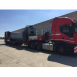 Nůžky na balíky 550 tun (5 m korba) s dieselovým mot. a dál. ovl.