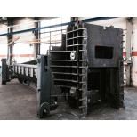 Nůžky na balíky 715 tun (6 m korba) s dieselovým mot. a dál. ovl.