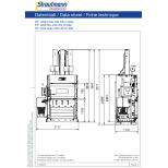 PP1208 lis na folii vázání páskou, hydraulické dveře