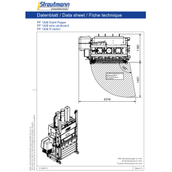 PP1208 lis na papír vázání drátem, QuickDoor