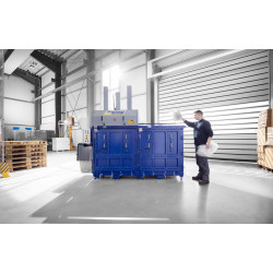 Lis MK1100 200kN s dvěma komorama H700