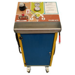 Mobilní jednotka s hořákem pro spálení CNG