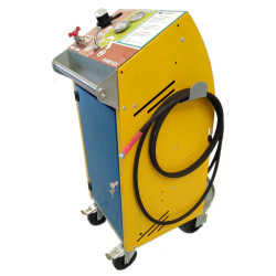 Mobilní jednotka s hořákem pro spálení CNG