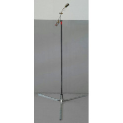 Mobilní jednotka s hořákem pro spálení CNG