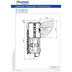 Lis MK1100 200kN s dvěma komorama H700