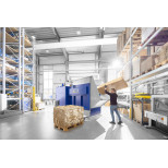 JLB Jumbo-Poloautomatický lis, násypka, pl. z rampy, QuickLink,1R