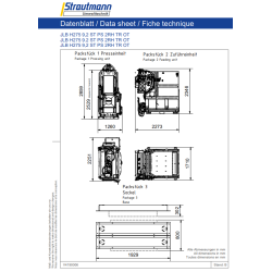 JLB Jumbo-Poloautomatický lis, s kyvadlem pro PET, QuickLink, 2R