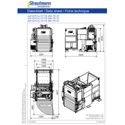 JLB Jumbo-Poloautomatický lis, s kyvadlem pro PET, QuickLink, 2R