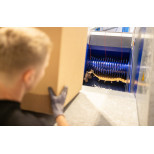 JLB Jumbo-Poloautomatický lis, s kyvadlem pro PET, QuickLink, 2R