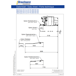 BaleTainer plnění z rampy, 9,2 kW, zesílený