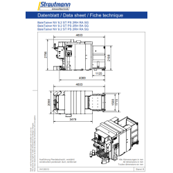 BaleTainer plnění z rampy, 9,2 kW, zesílený