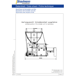 Lis StyroPress Premium, drtič a zásobník